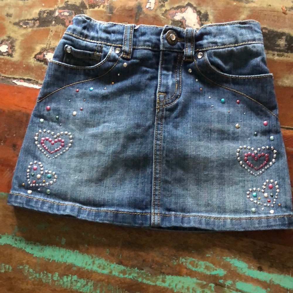 Children’s place denim mini skirt